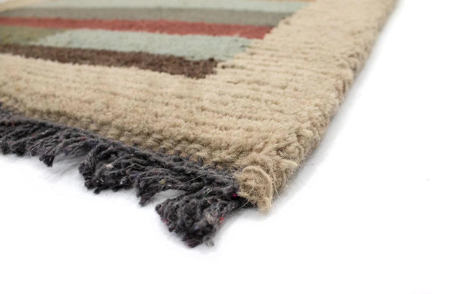 Nepal Teppich 140 x 70 cm - mehrfarbig - Image 2