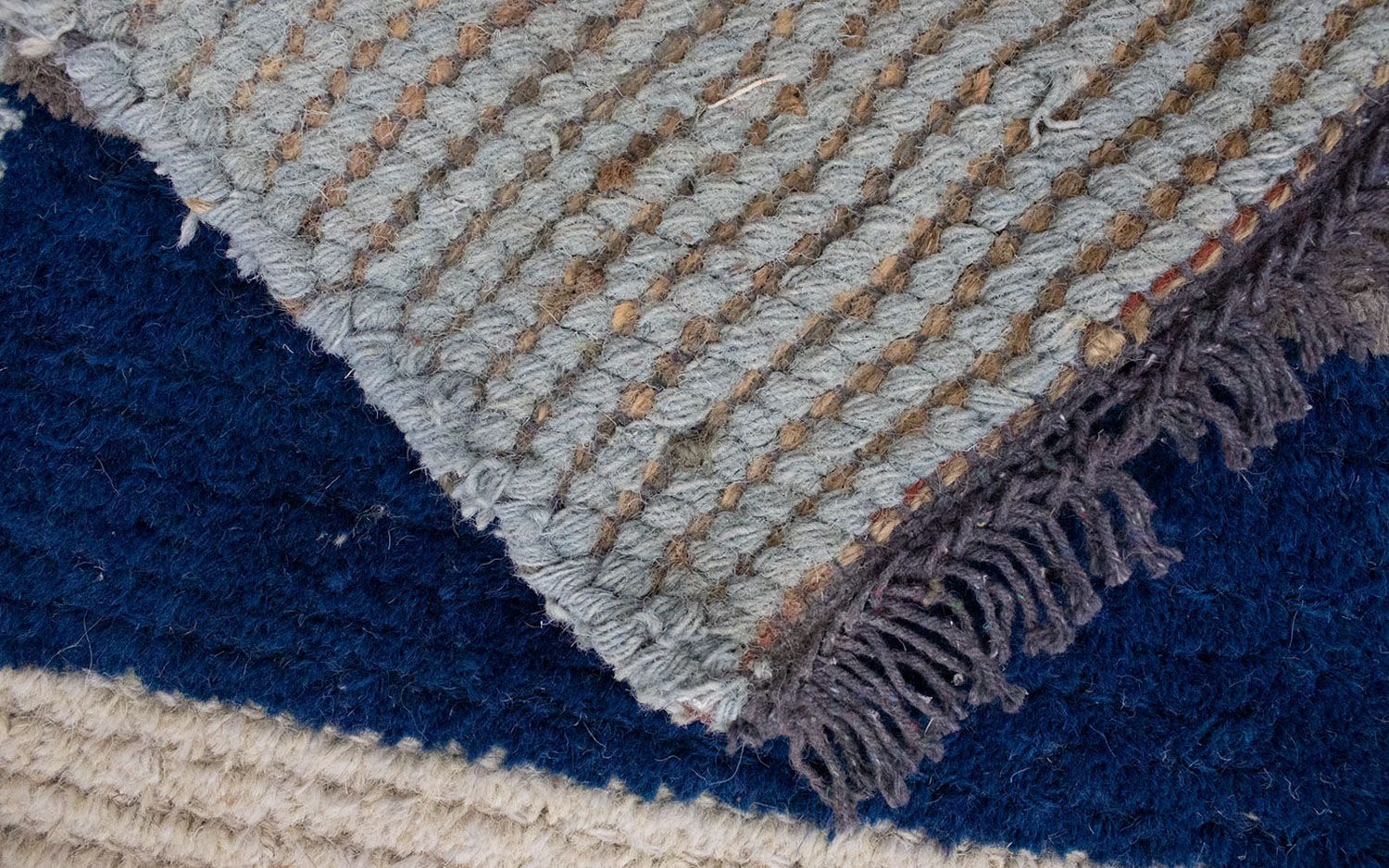 Nepal Teppich 140x70cm - Wollteppich - Image 3