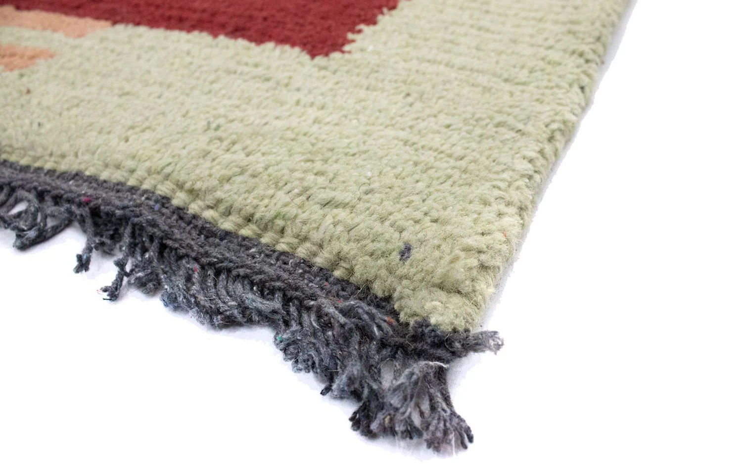 Nepal Teppich 140 x 70 cm - rot - Image 2