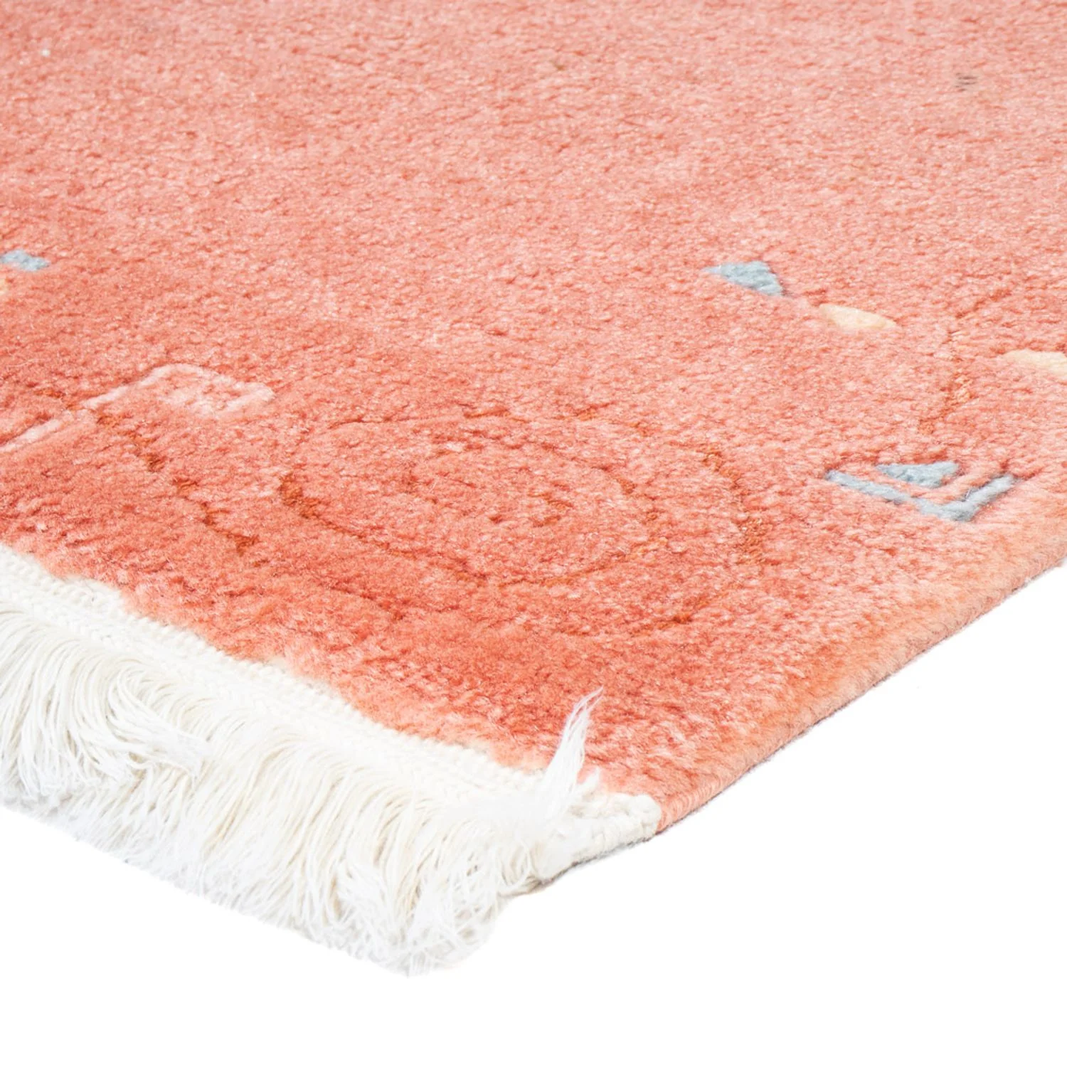Nepal Teppich - 141 x 74 cm - lachs - Image 2