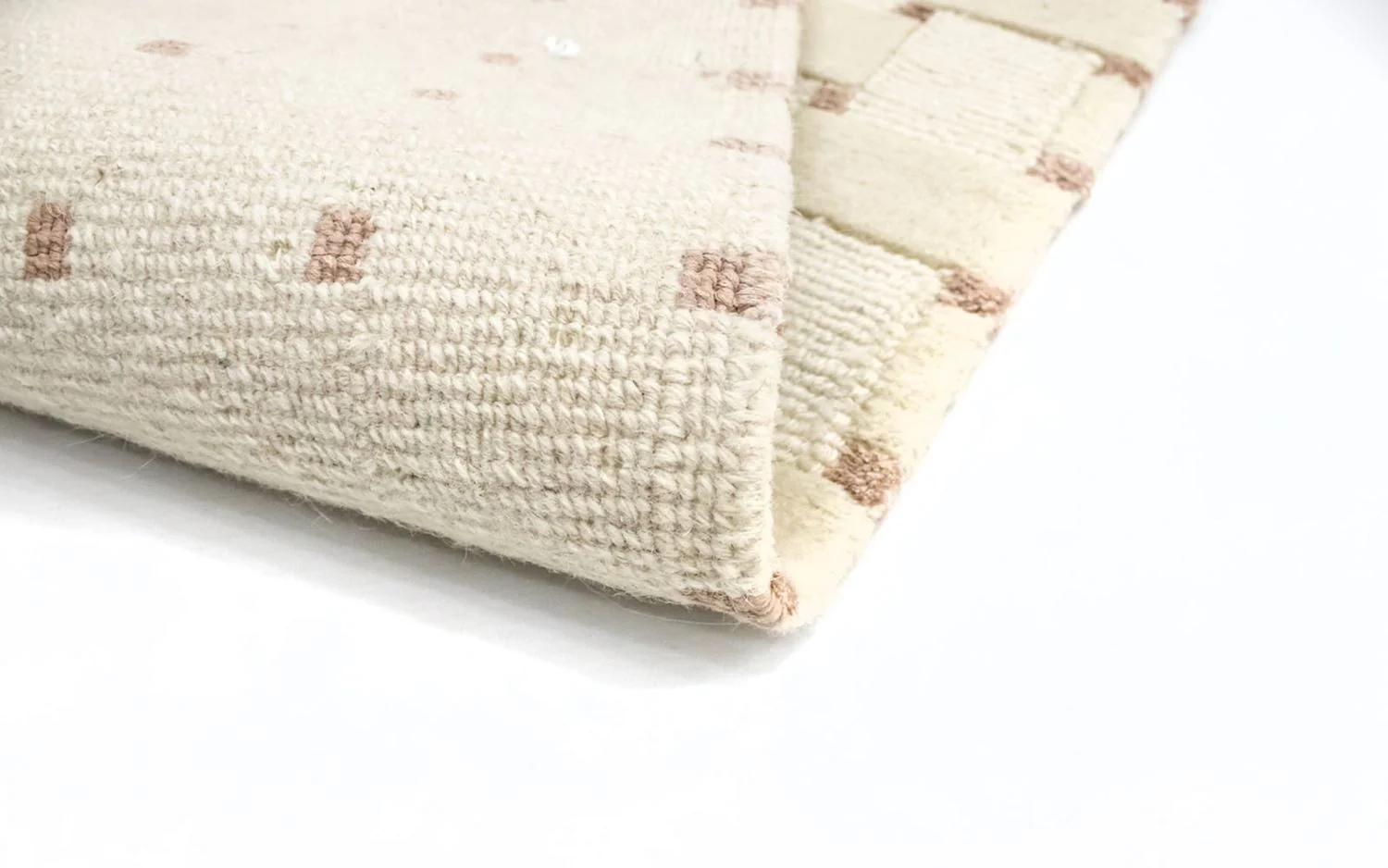 Nepal Teppich 150 x 150 cm - beige - Image 4