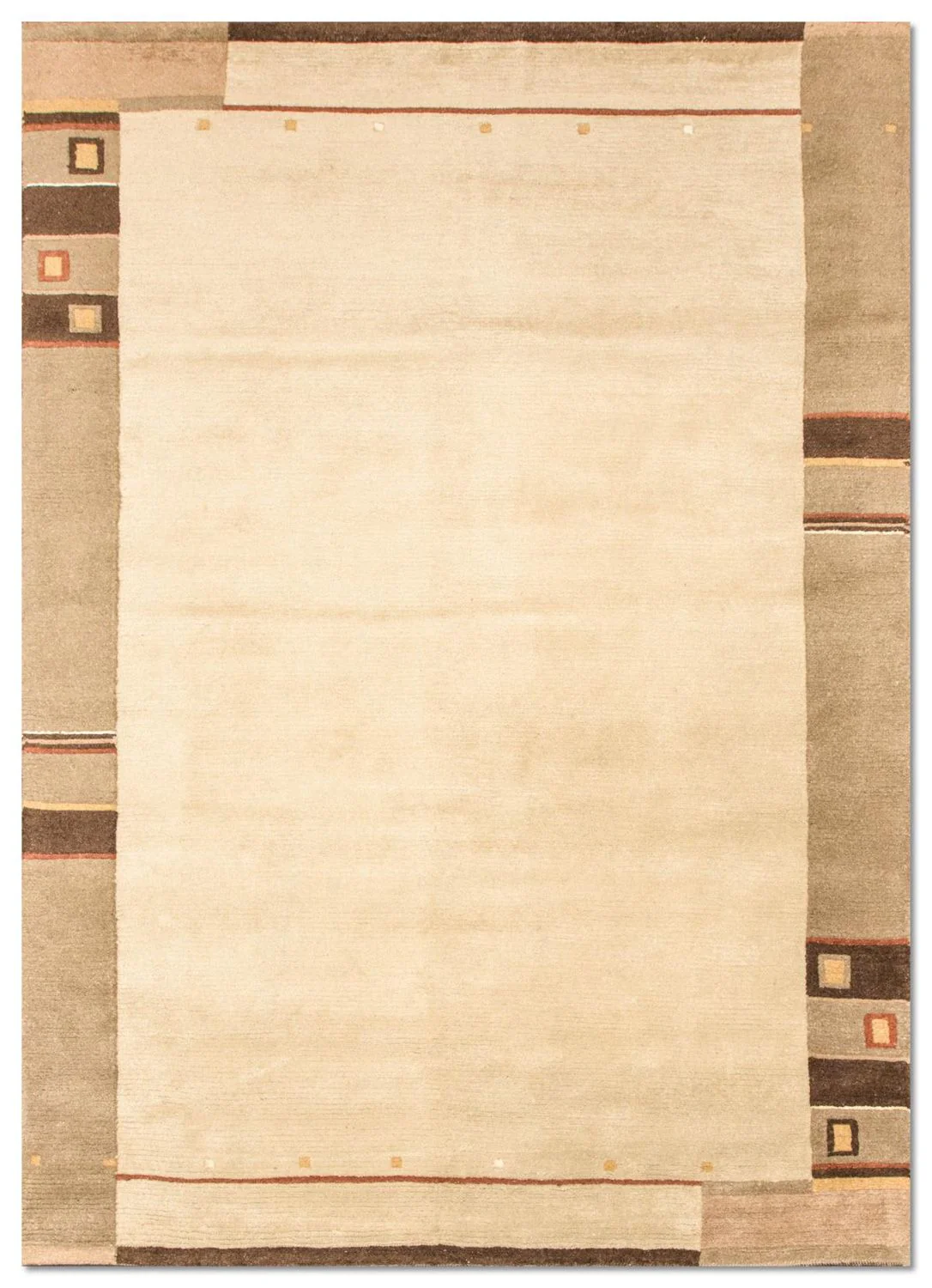 Nepal Teppich 160x90cm - Wollteppich