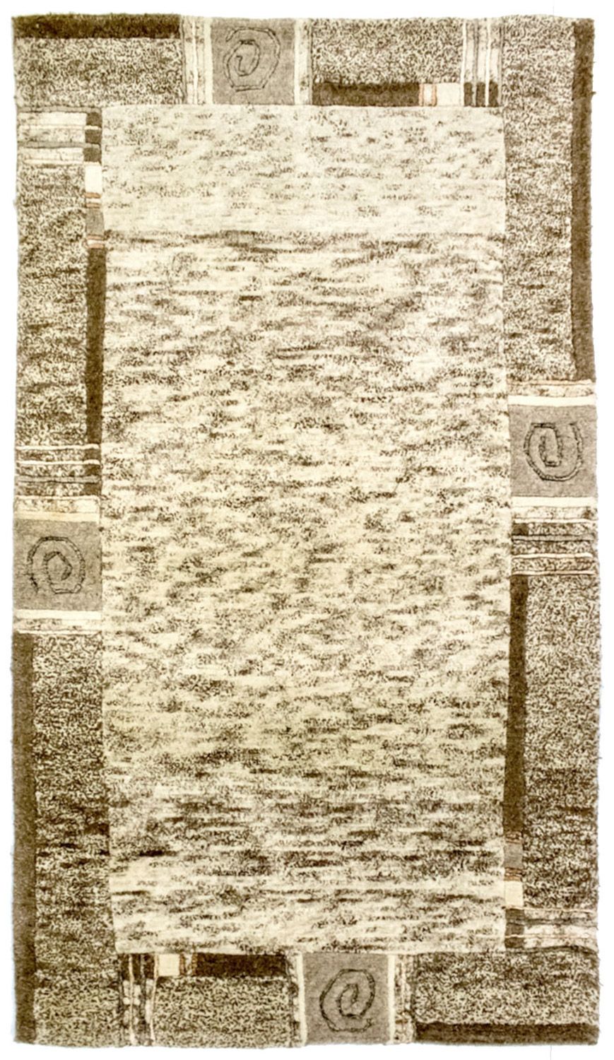 Nepal Teppich 161x90cm - Wollteppich