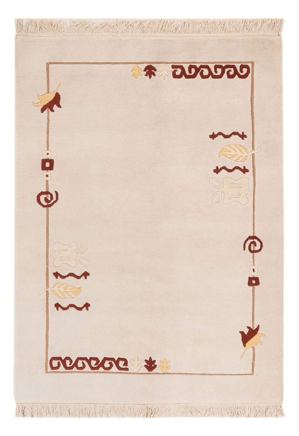 Nepal Teppich 180x120cm - Wollteppich