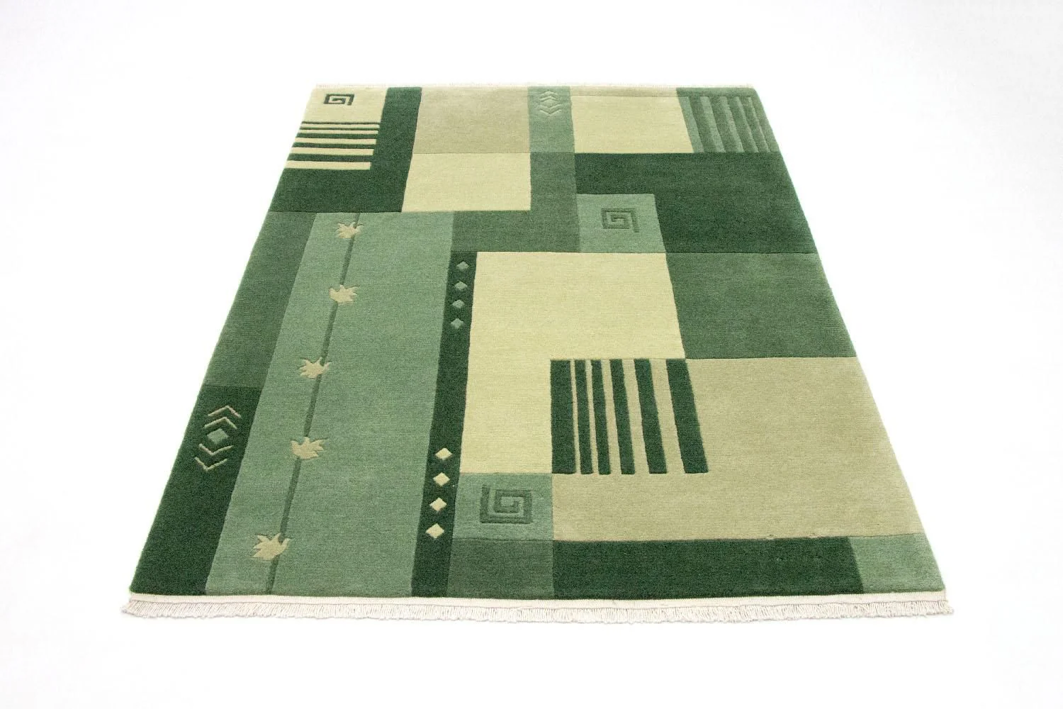 Nepal Teppich 181 x 131 cm - mehrfarbig - Image 5
