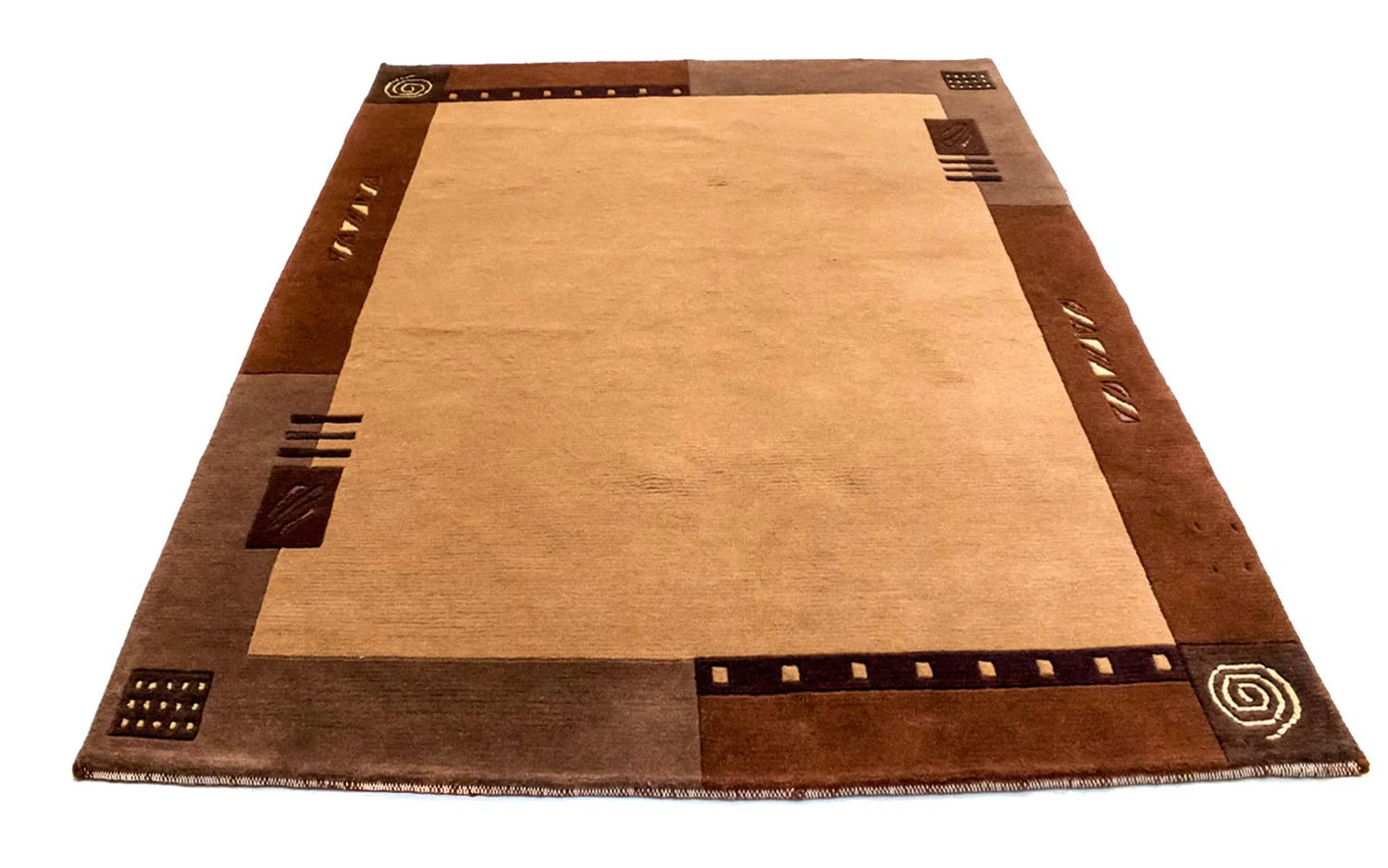 Nepal Teppich 191x148cm - Wollteppich - Image 4
