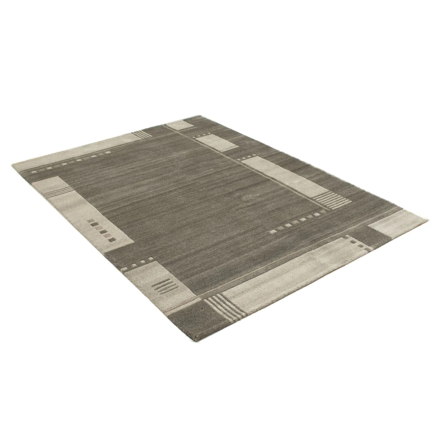 Nepal Teppich 200 x 140 cm - grau - Image 5