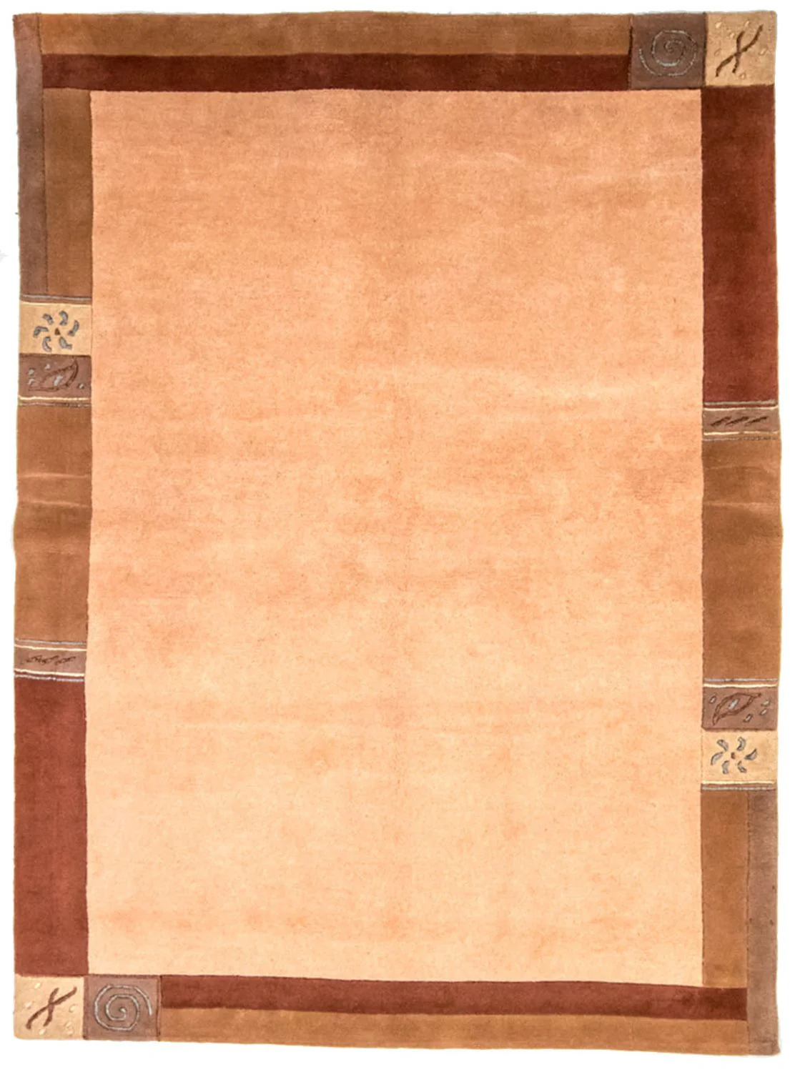 Nepal Teppich 238 x 172 cm Wohnzimmer Teppich