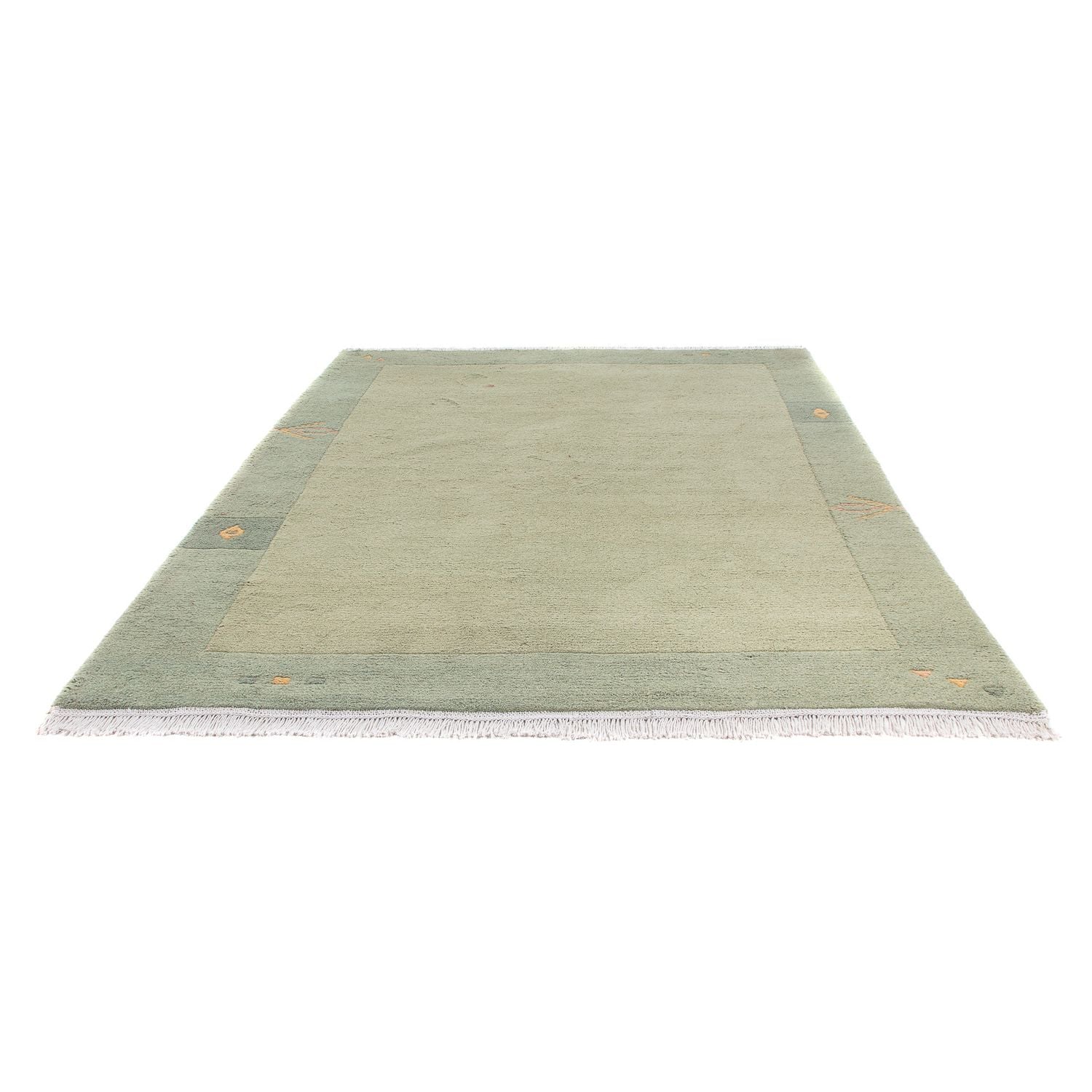 Nepal Teppich - 240 x 170 cm - olivgrün - Image 5