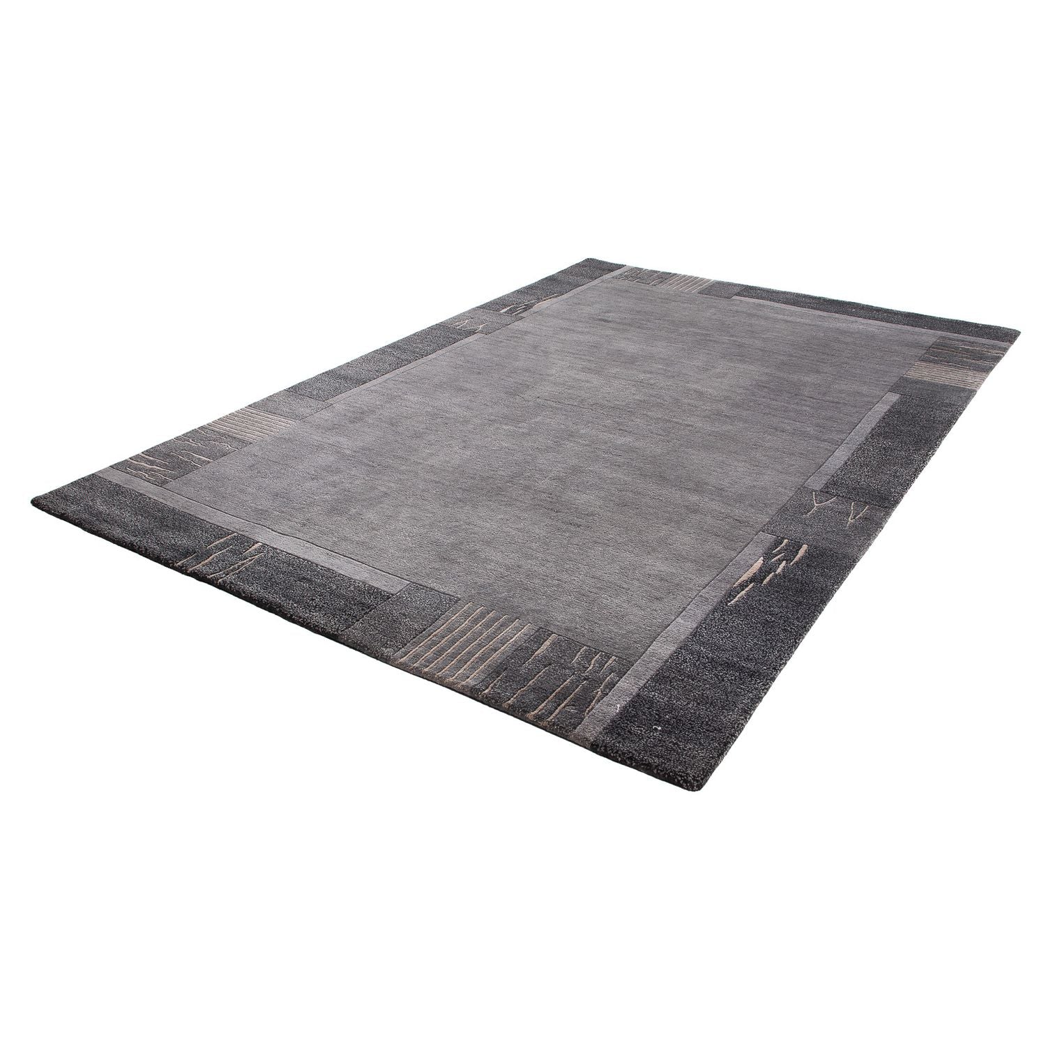 Nepal Teppich 300 x 200 cm - grau - Image 5