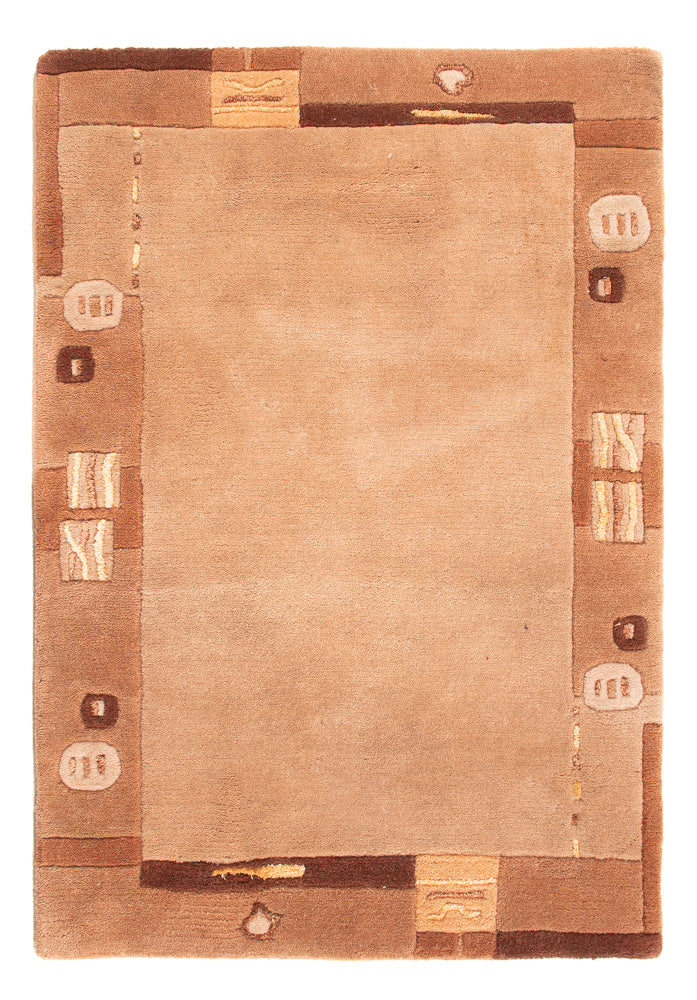 Nepal Teppich 90x60cm - Wollteppich