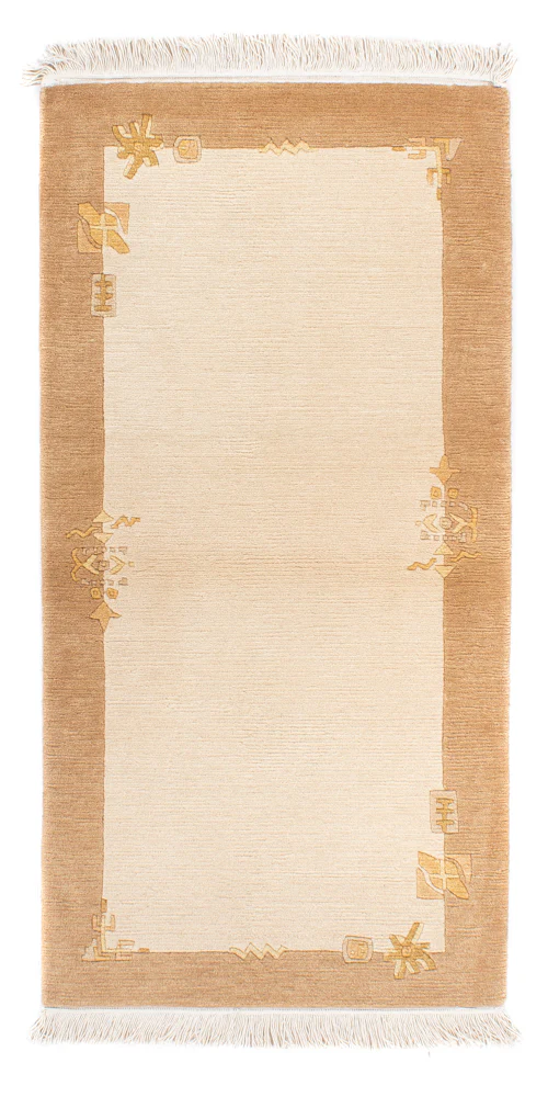 Nepal Teppich 141x72cm - Wollteppich