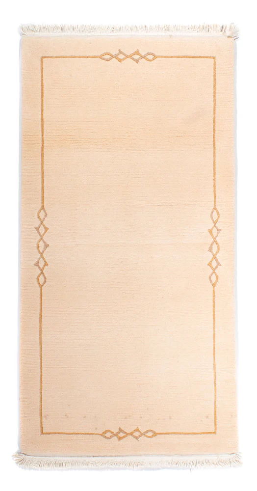Nepal Teppich 141x72cm - Wollteppich