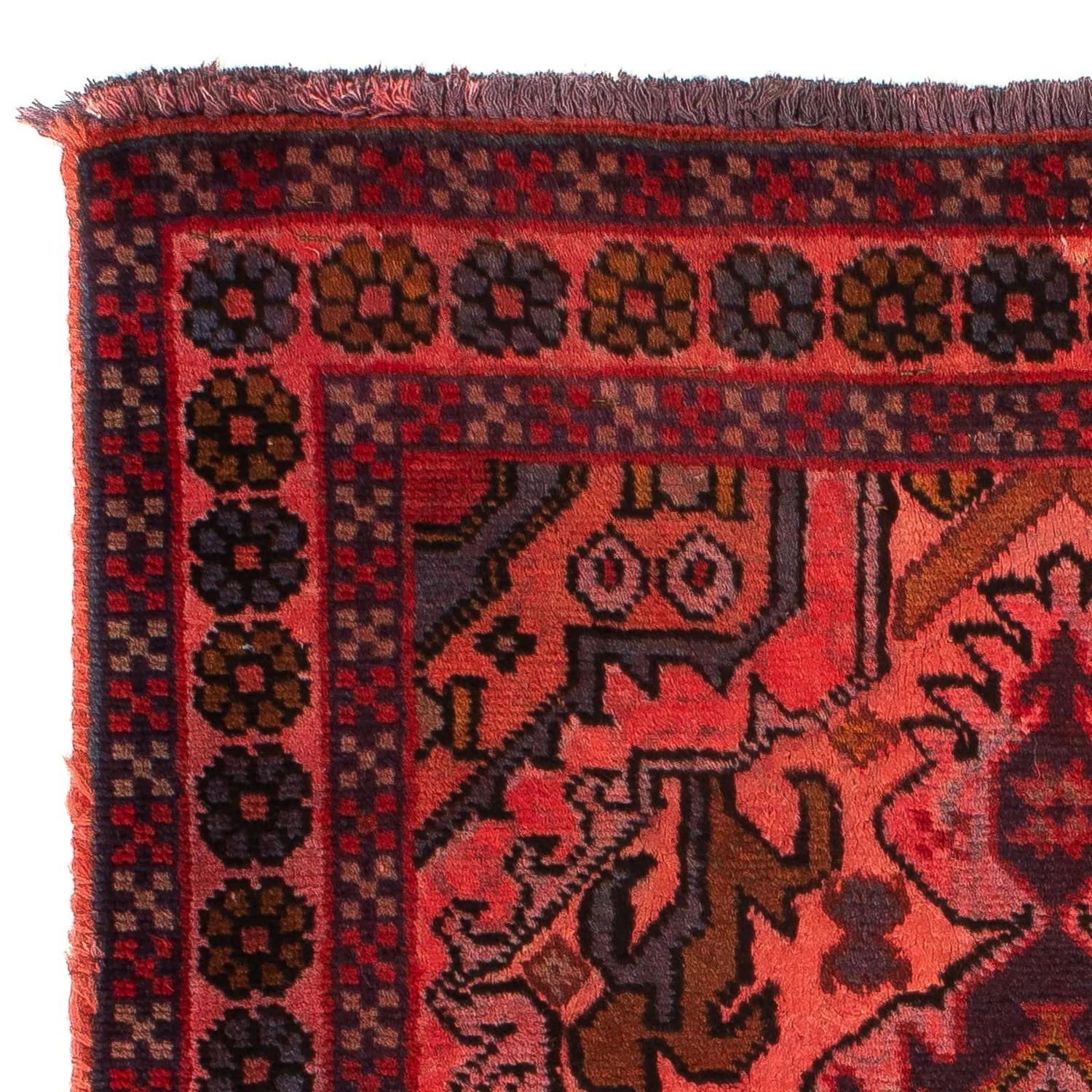 Orientteppich 100 x 66 cm - hellrot - Image 3
