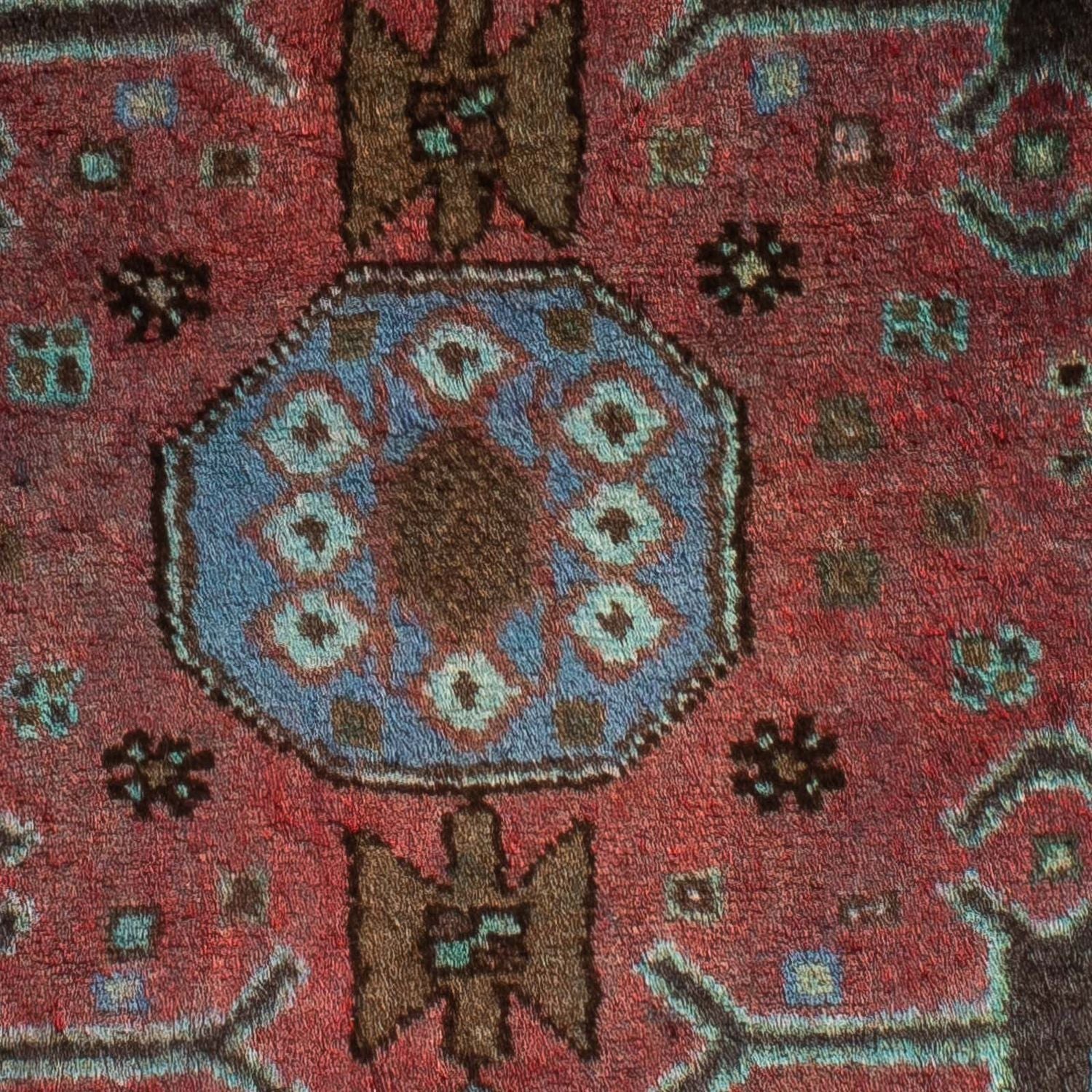 Orientteppich 108 x 101 cm - mehrfarbig - Image 2