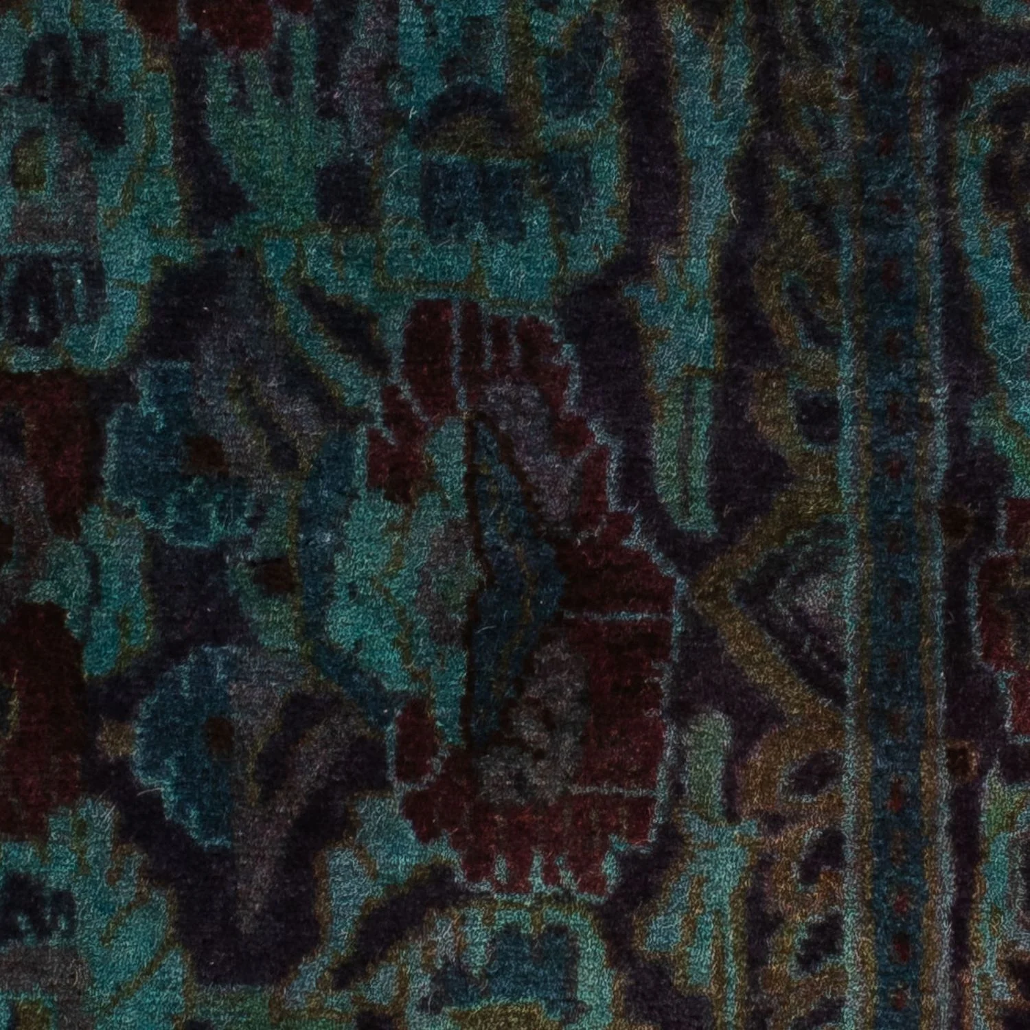 Orientteppich 117 x 65 cm - dunkelblau - Image 2