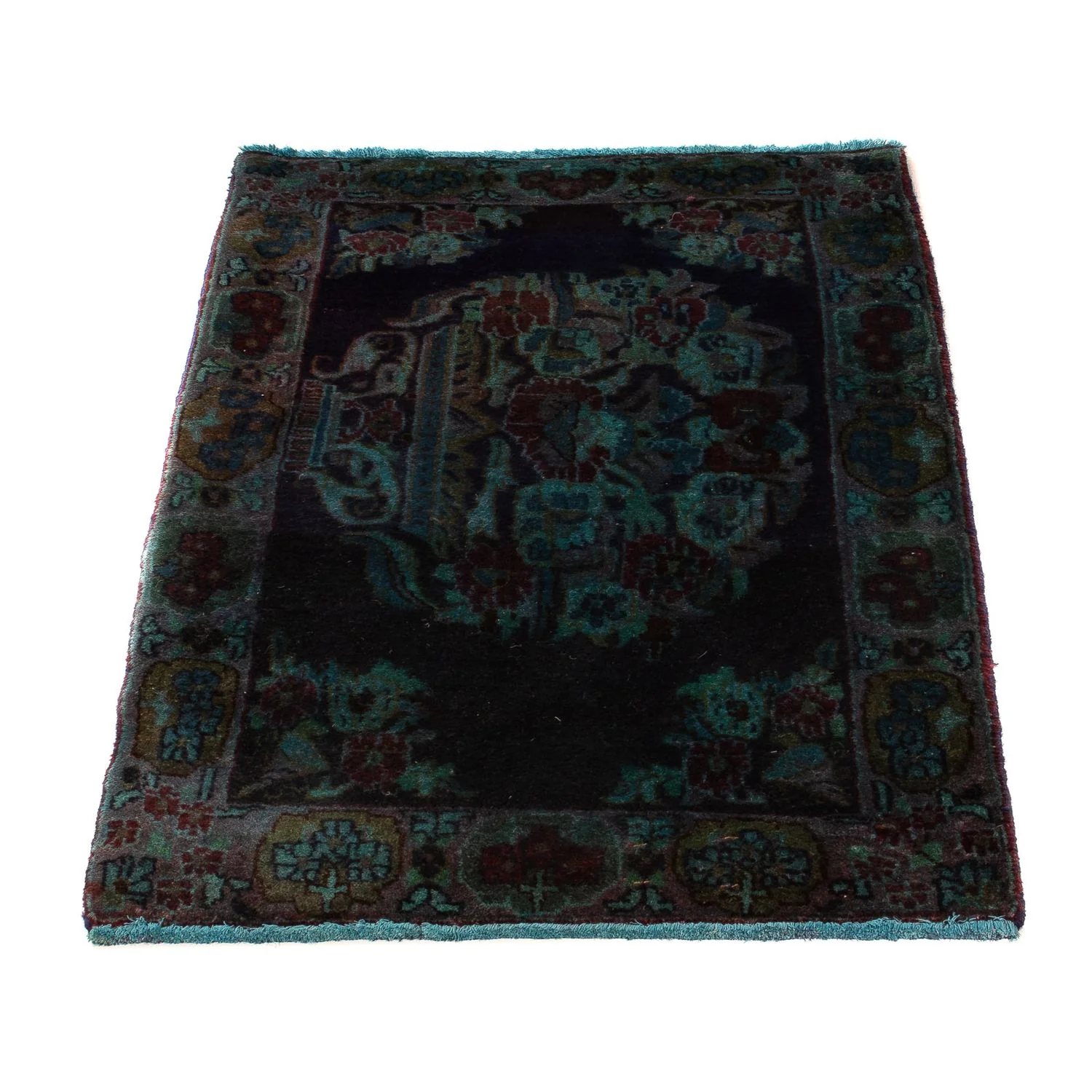 Orientteppich 117 x 65 cm - dunkelblau - Image 5