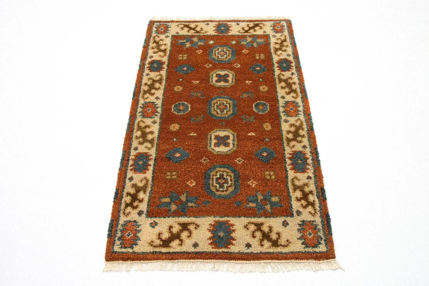 Orientteppich 119 x 63 cm - orange - Image 4