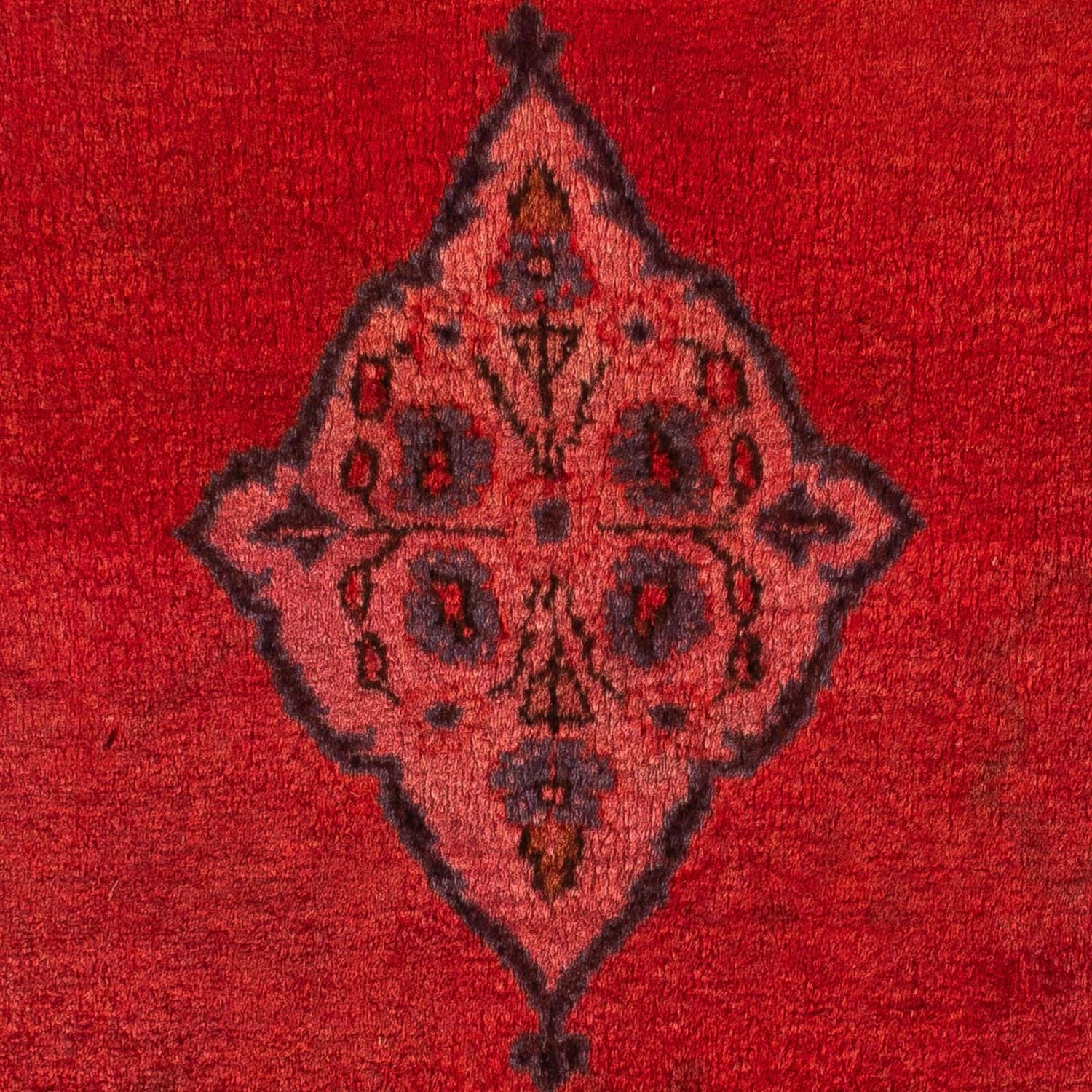 Orientteppich 124 x 63 cm - dunkelrot - Image 2