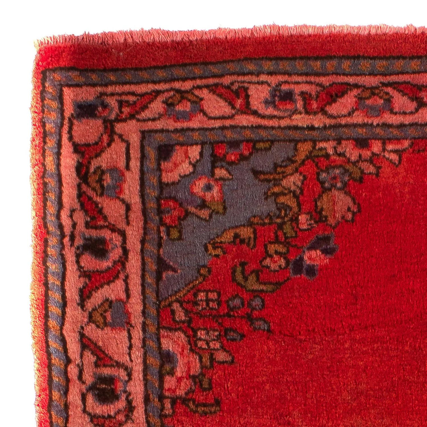 Orientteppich 124 x 63 cm - dunkelrot - Image 3