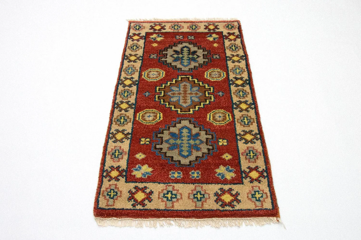 Orientteppich 124 x 63 cm - rot - Image 4
