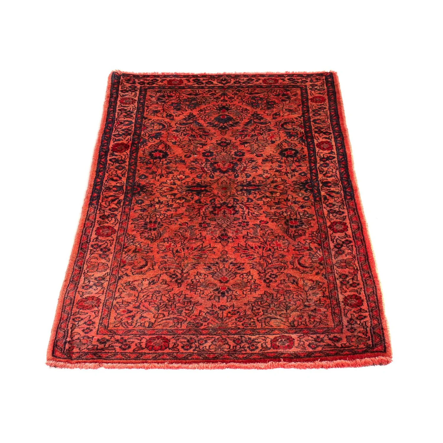 Orientteppich 132 x 68 cm - dunkelrot - Image 5