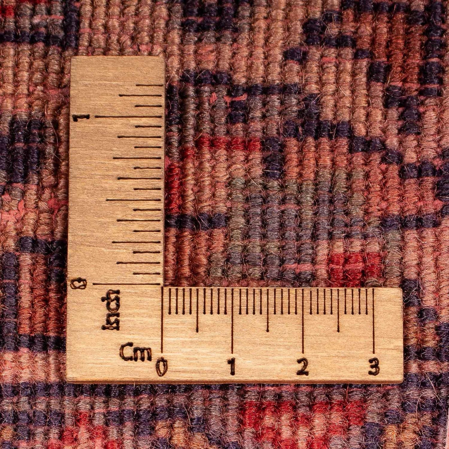 Orientteppich 132 x 68 cm - dunkelrot - Image 6
