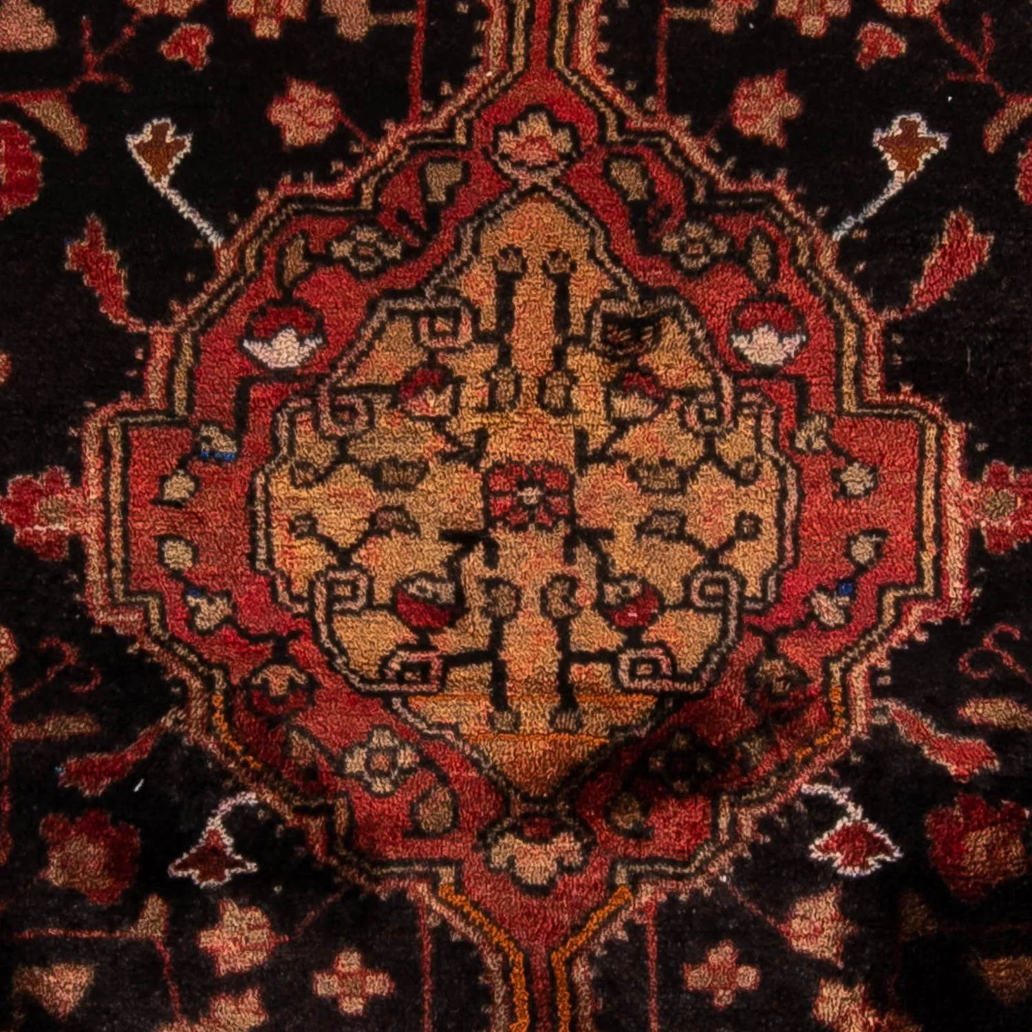 Orientteppich 164 x 120 cm - dunkelblau - Image 2