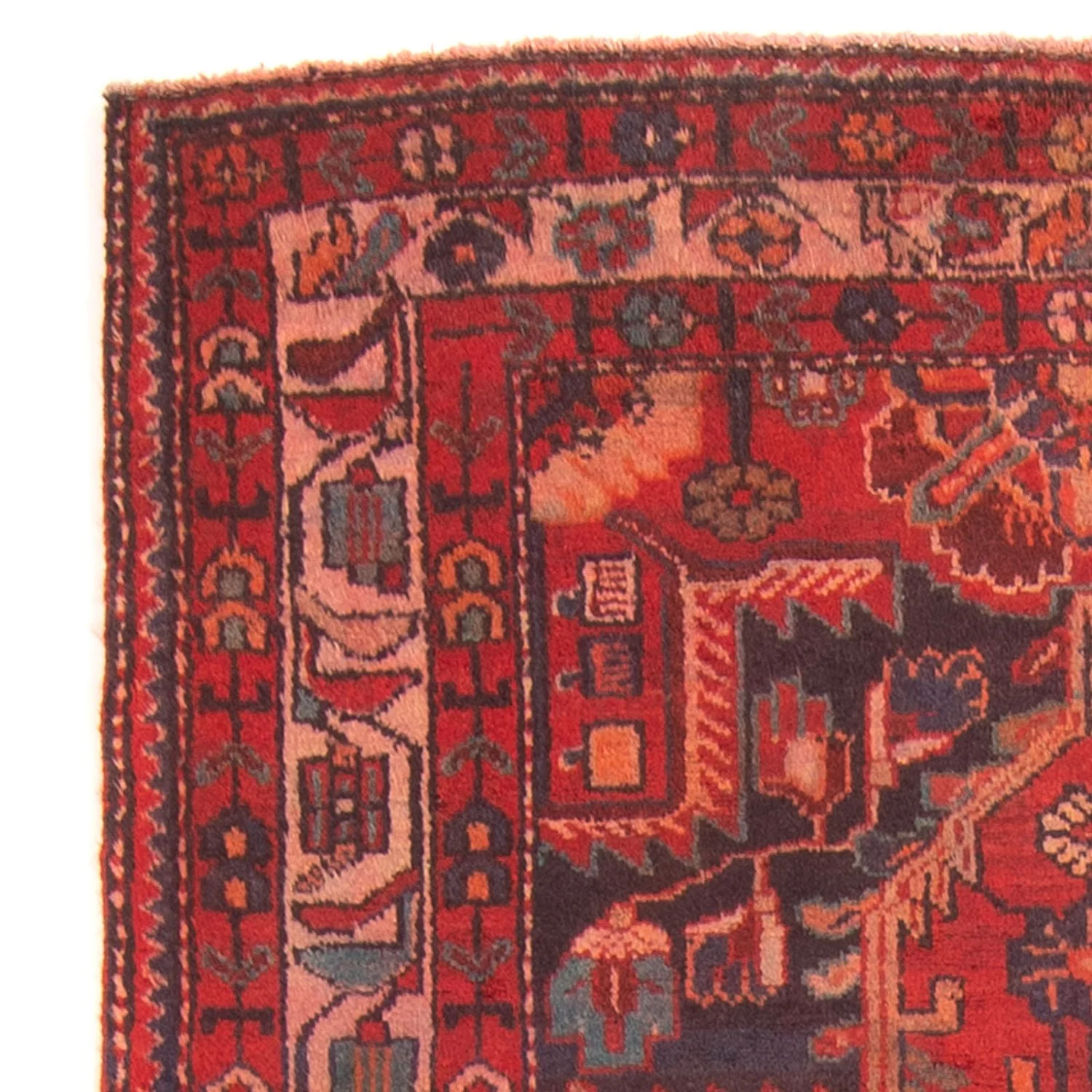 Orientteppich 174 x 112 cm - dunkelrot - Image 3