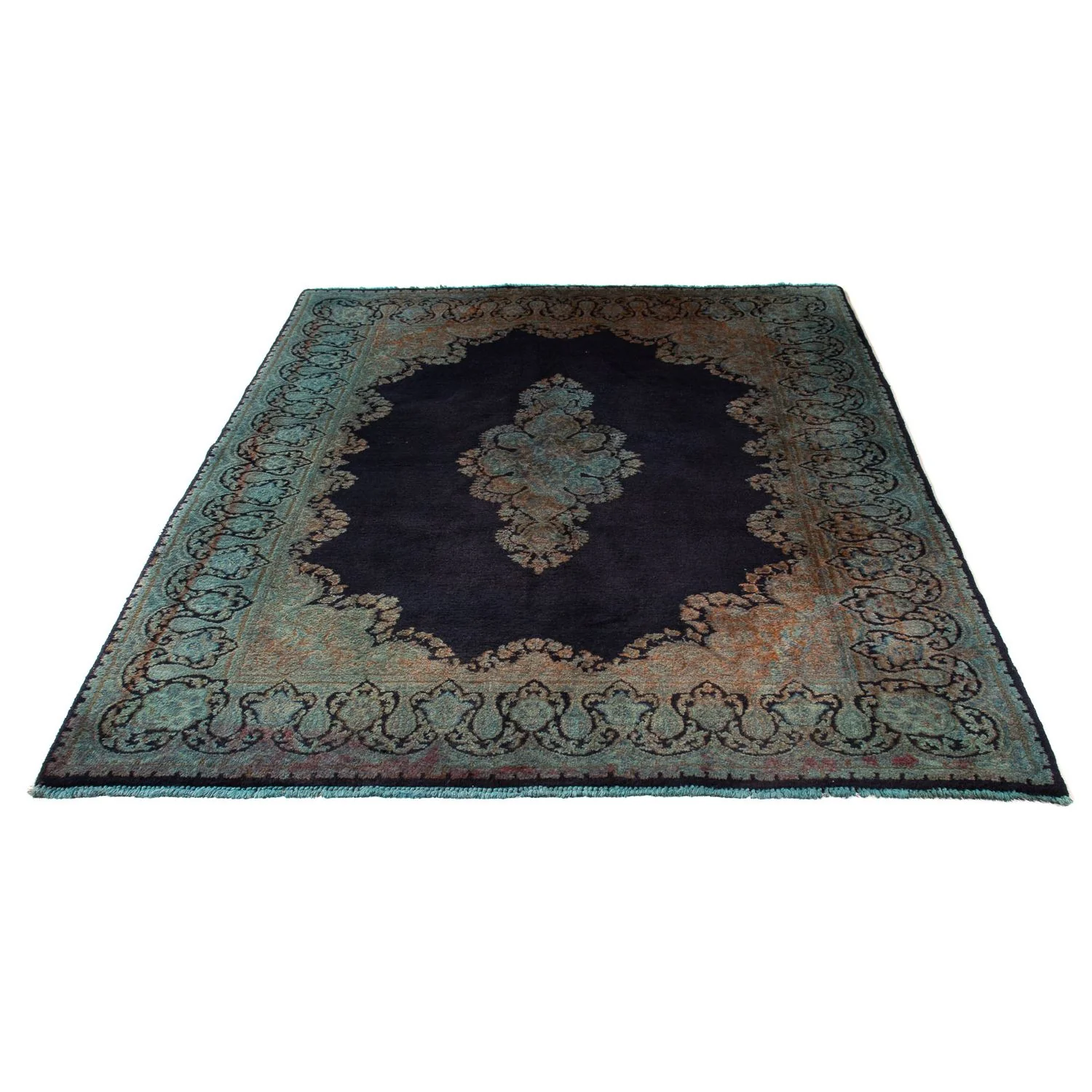 Orientteppich 199 x 151 cm - dunkelblau - Image 5