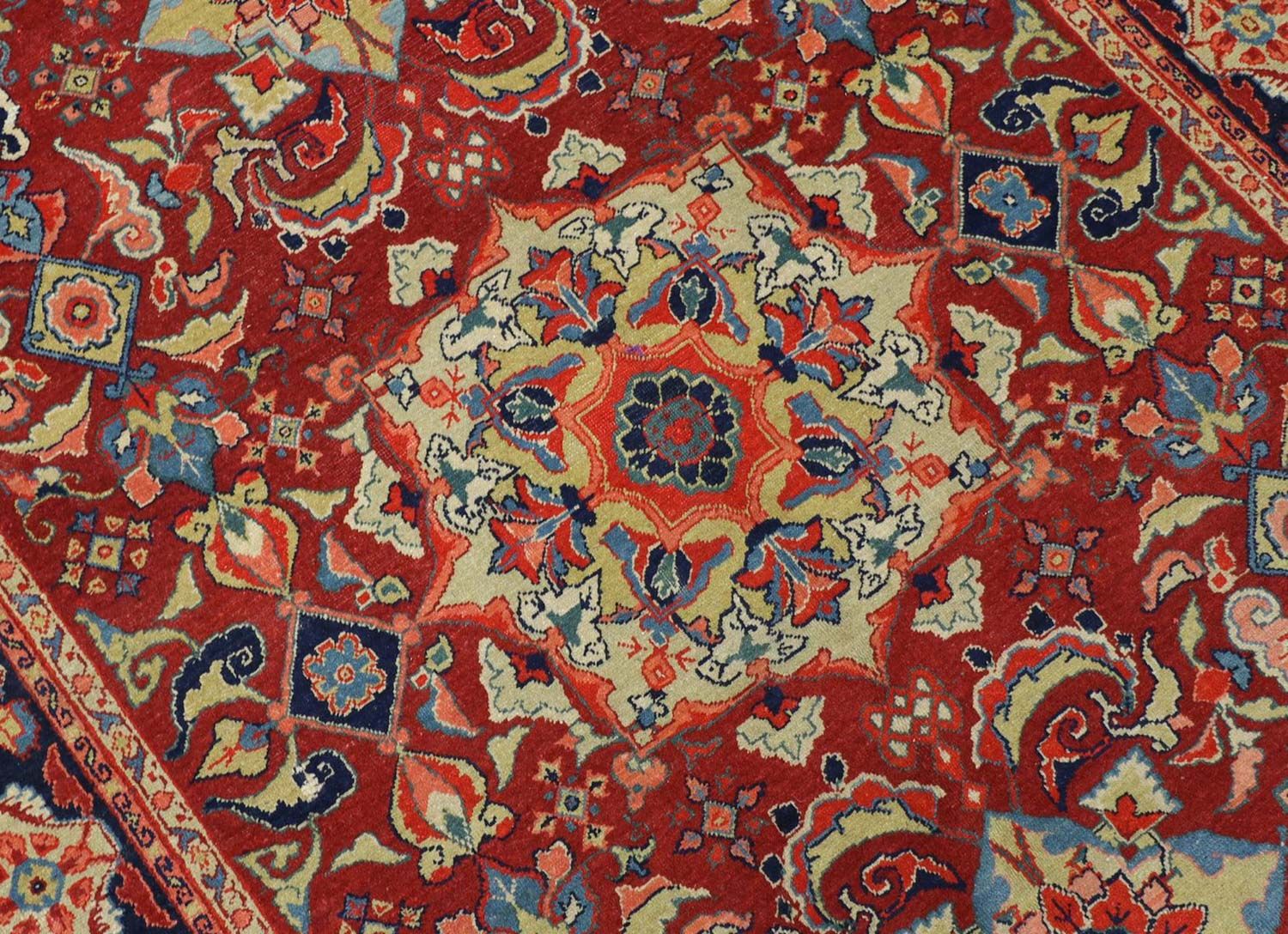 Orientteppich 205 x 139 cm - dunkelrot - Image 2