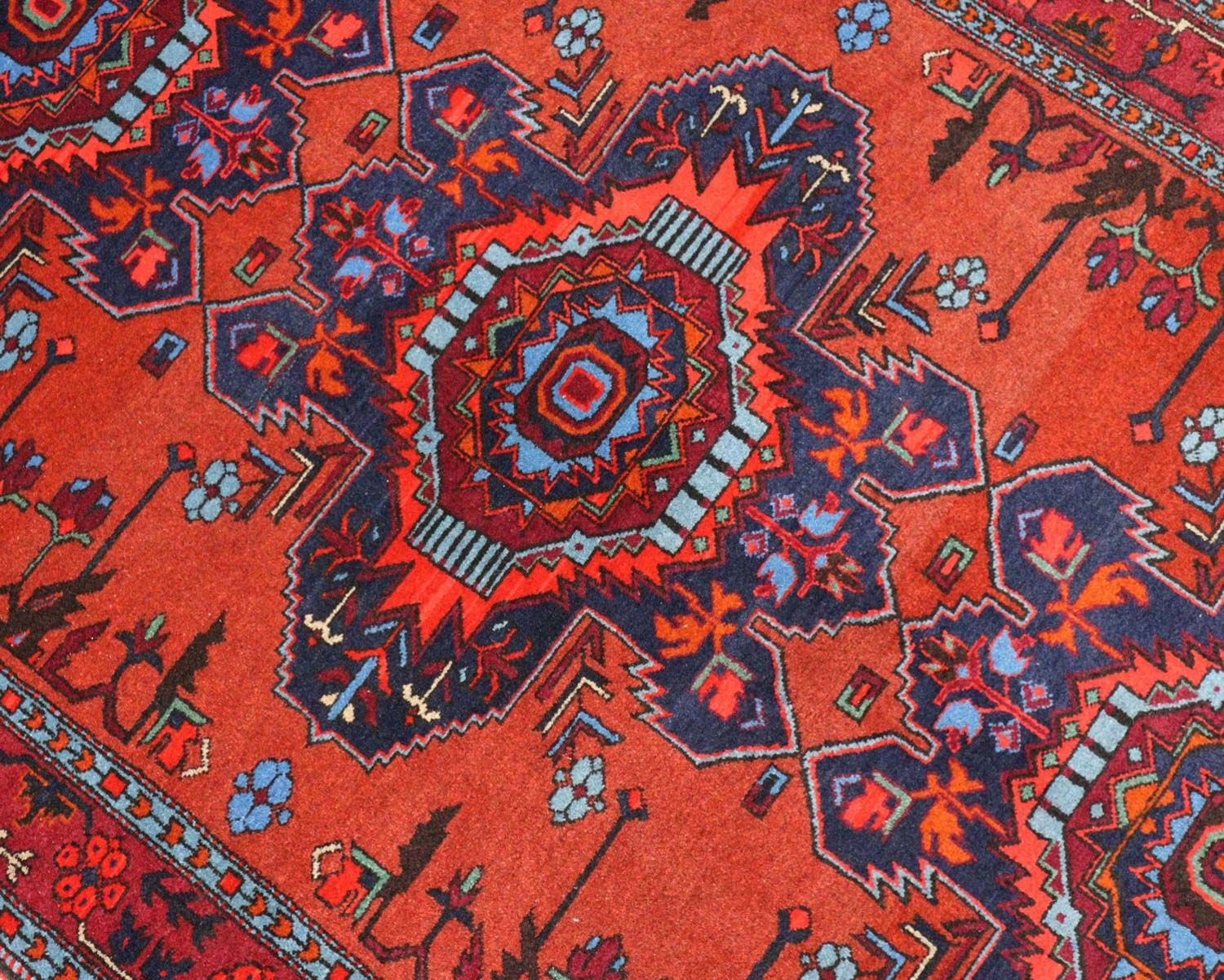 Orientteppich 207 x 121 cm - dunkelrot - Image 2