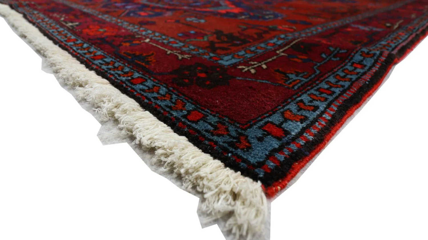 Orientteppich 207 x 121 cm - dunkelrot - Image 4