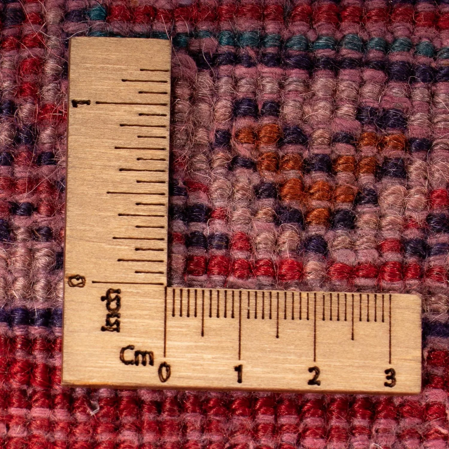 Orientteppich 208 x 135 cm - dunkelrot - Image 6