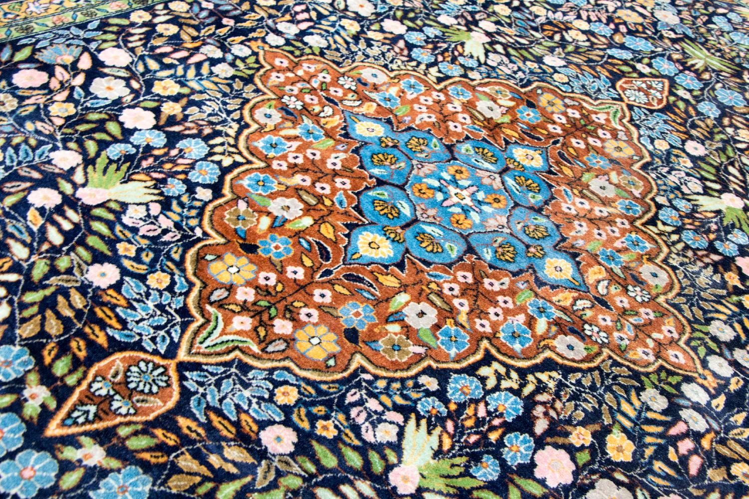 Orientteppich 226 x 140 cm - blau - Image 4
