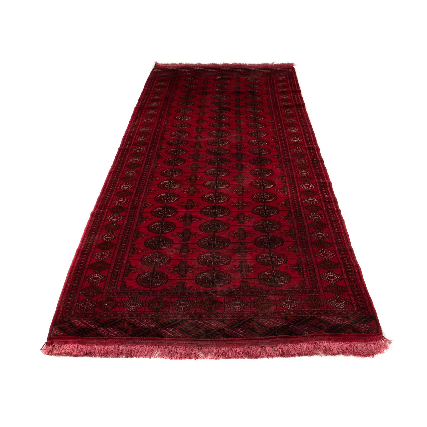 Orientteppich 280 x 106 cm - dunkelrot - Image 5