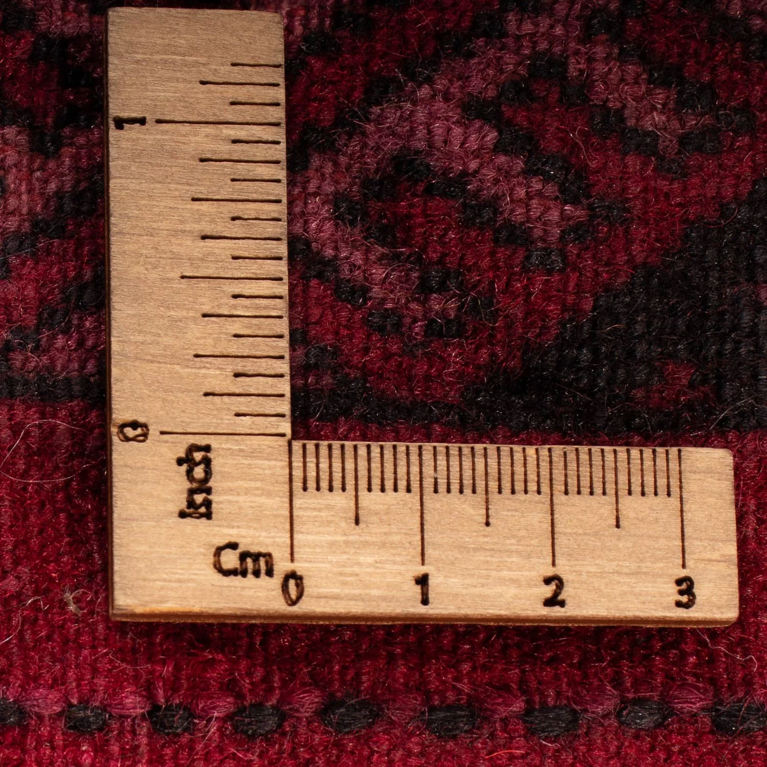 Orientteppich 280 x 106 cm - dunkelrot - Image 6