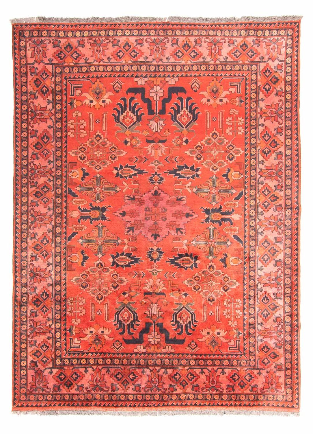 Orientteppich 280 x 200 cm - hellrot