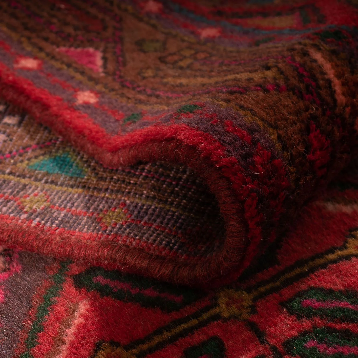 Orientteppich 282 x 80 cm - rot - Image 4
