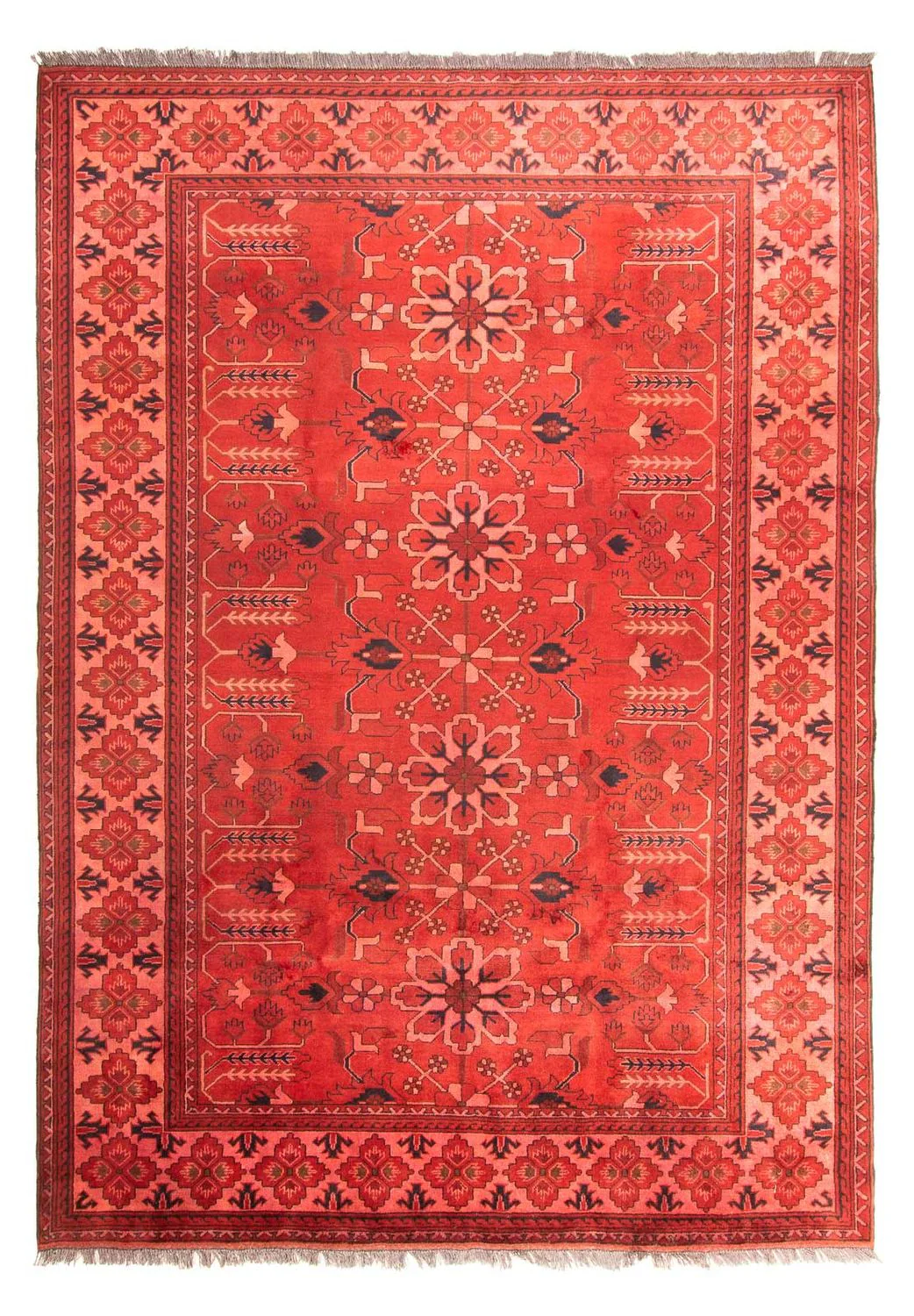 Orientteppich 296 x 210 cm - dunkelrot
