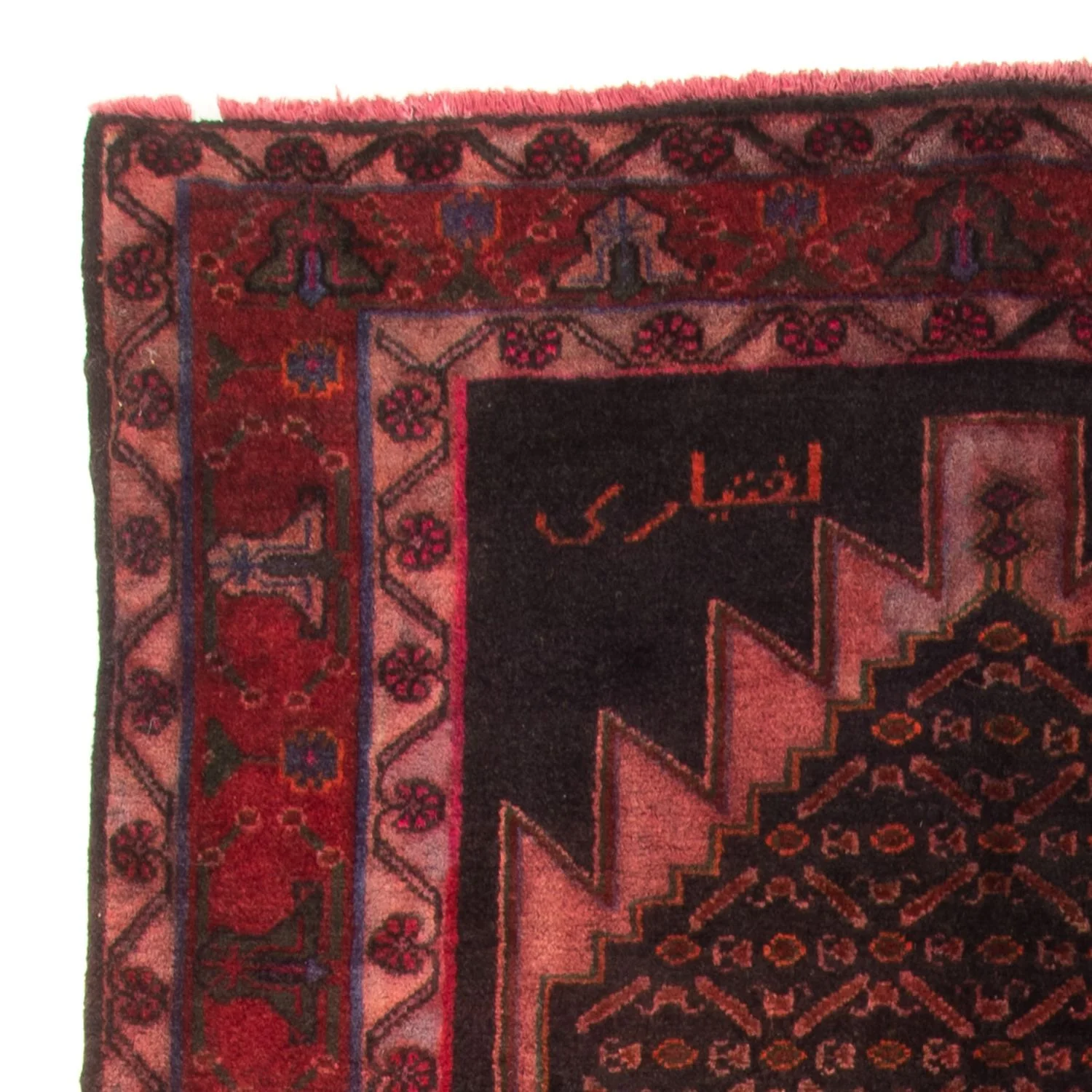 Orientteppich 300 x 155 cm - dunkelrot - Image 3