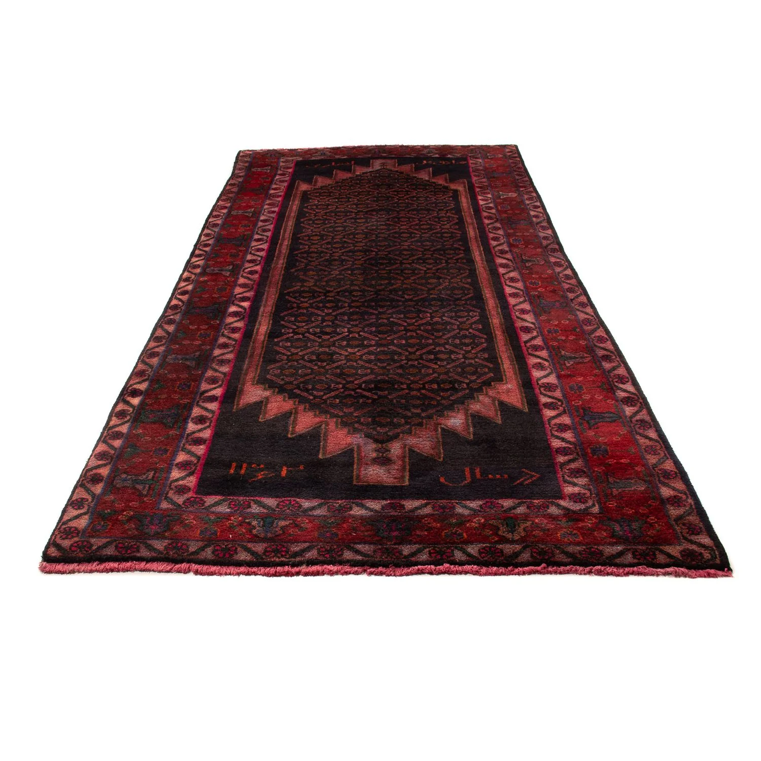 Orientteppich 300 x 155 cm - dunkelrot - Image 5