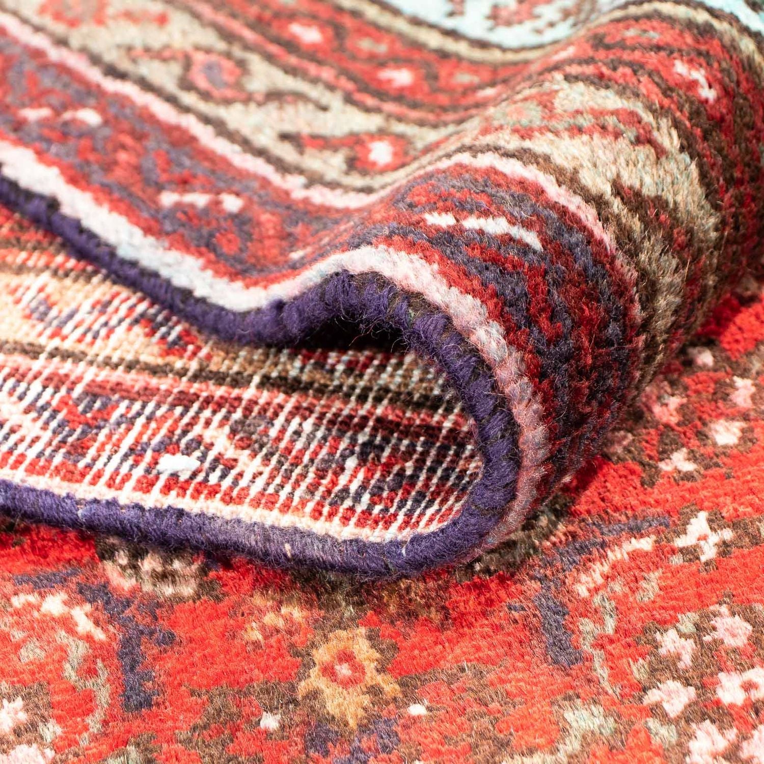 Orientteppich 305 x 313 cm - dunkelrot - Image 4