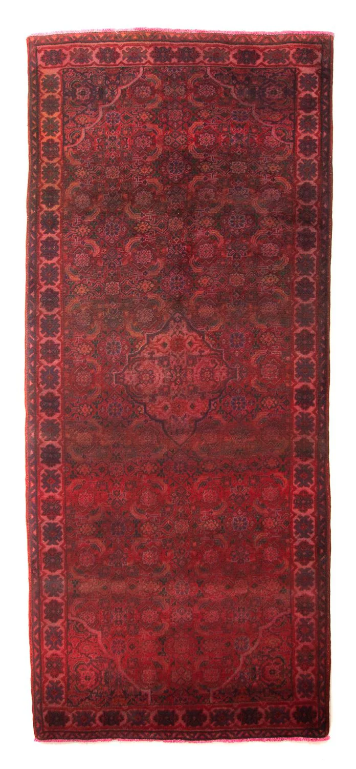 Orientteppich 323 x 115 cm - dunkelrot