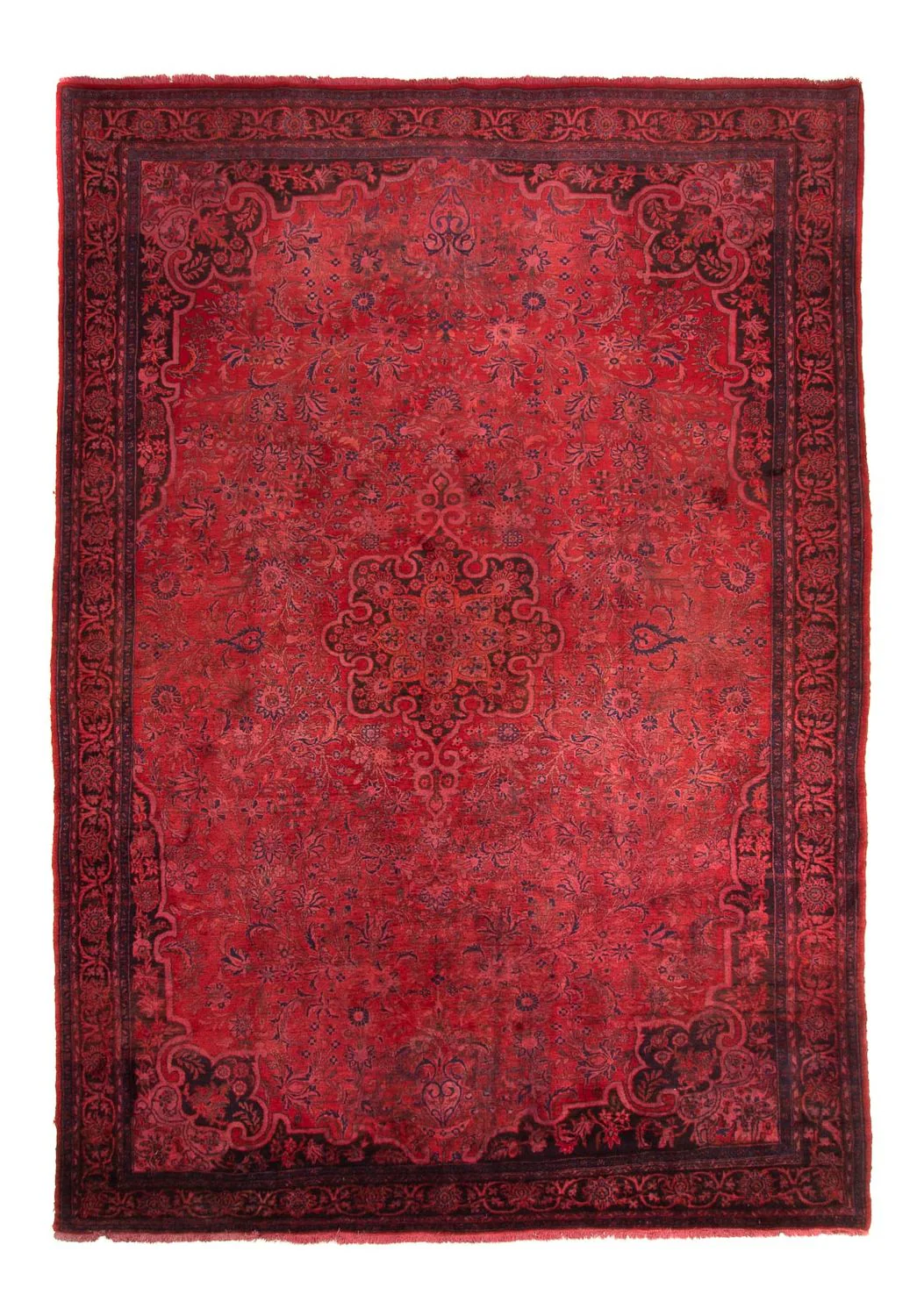 Orientteppich 335 x 212 cm - dunkelrot