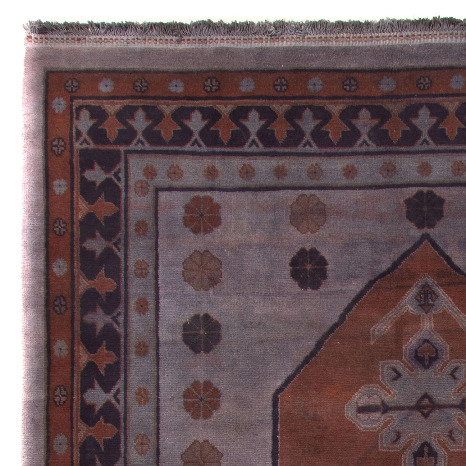Orientteppich 340 x 250 cm - dunkelbraun - Image 3
