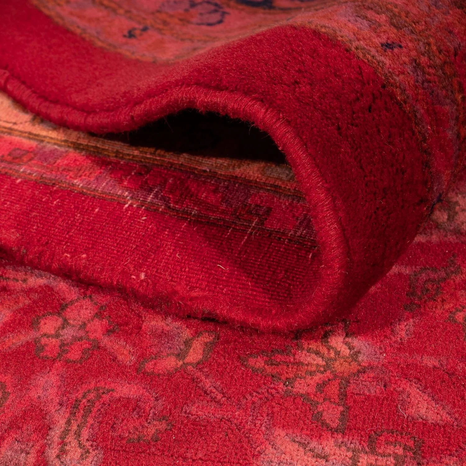 Orientteppich 355 x 255 cm - dunkelrot - Image 4