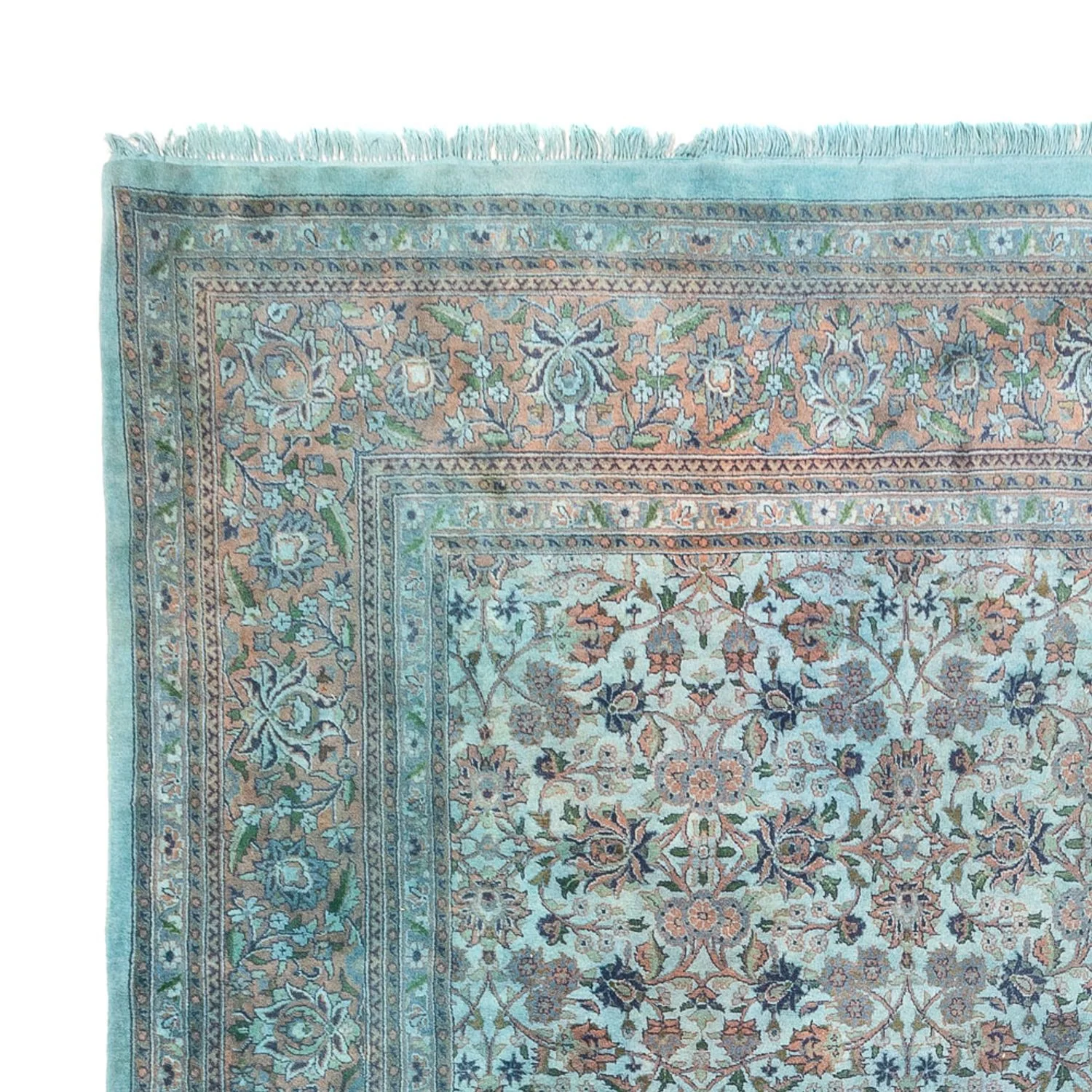 Orientteppich - 380 x 280 cm - türkis - Image 3