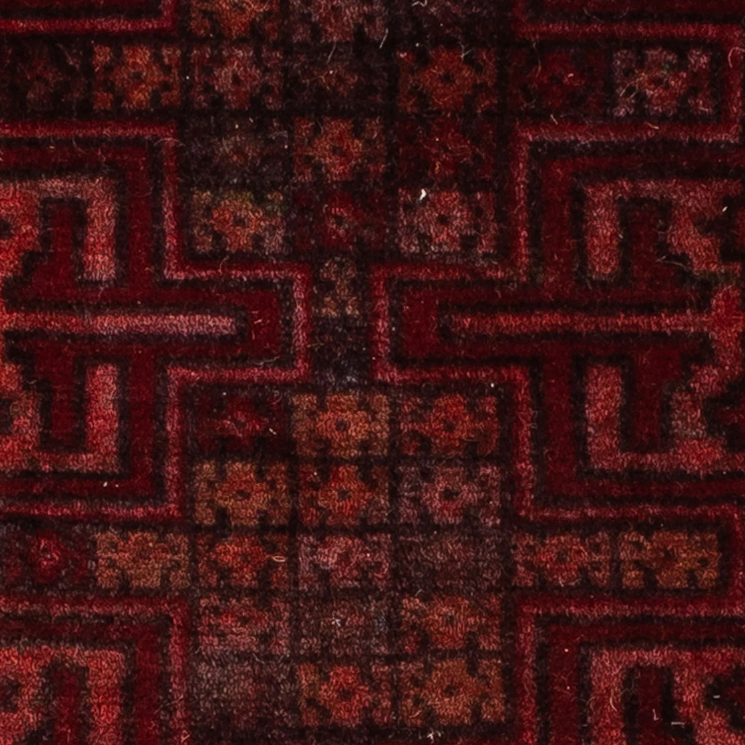 Orientteppich 76 x 56 cm - hellrot - Image 2