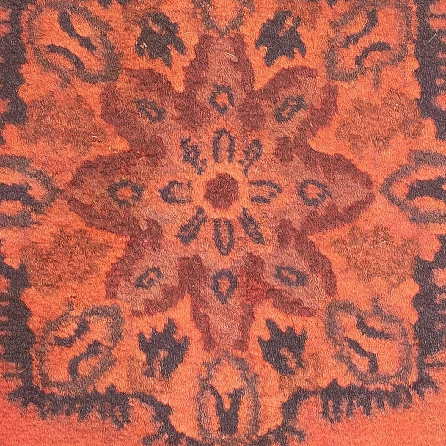 Orientteppich 80 x 58 cm - rost - Image 3